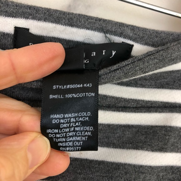 Sanctuary Striped Stretch Knit Pencil Skirt - Picture 4 of 6